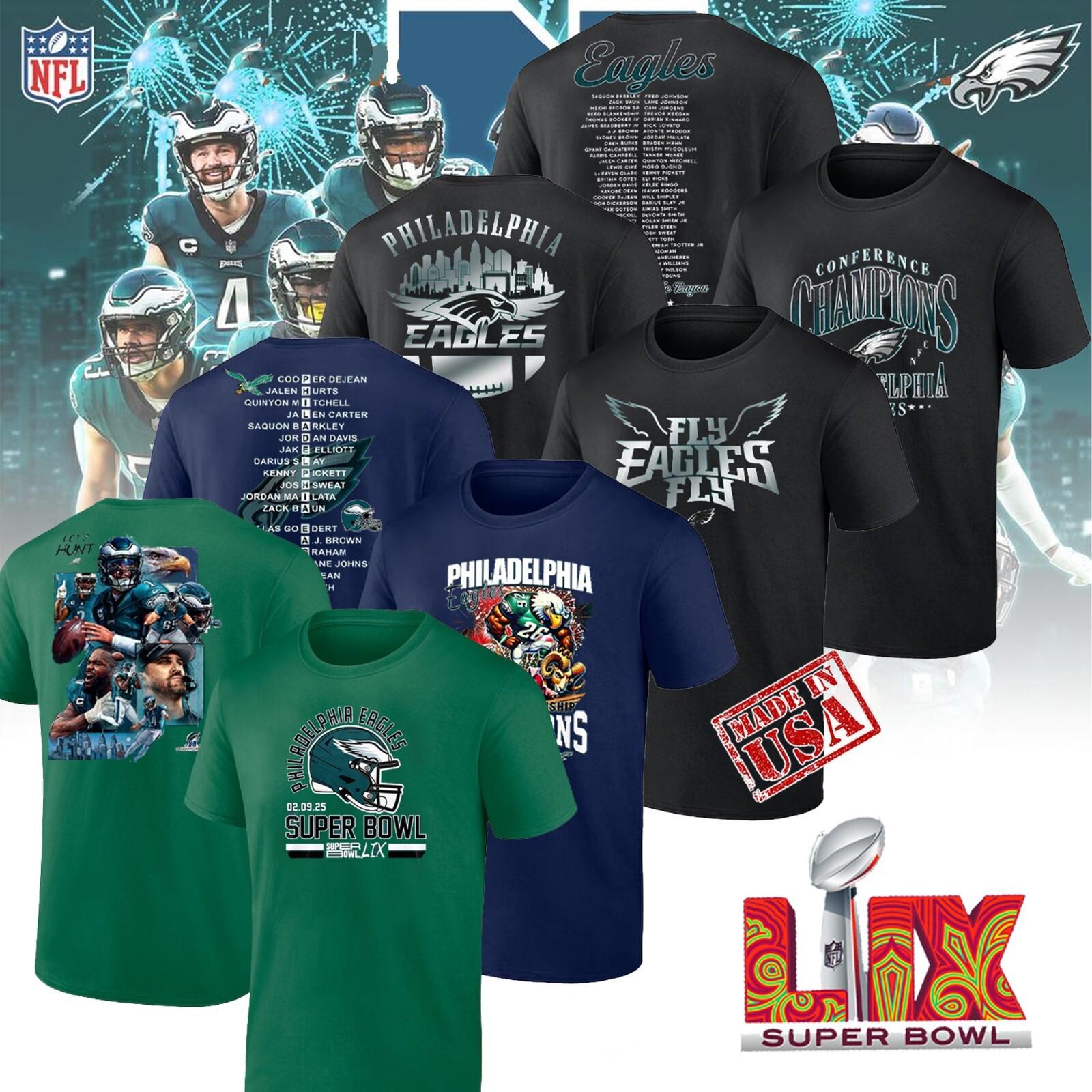 Limited Edition 2026! NL Philadelphia Football Team TShirt Big Game For Fans S