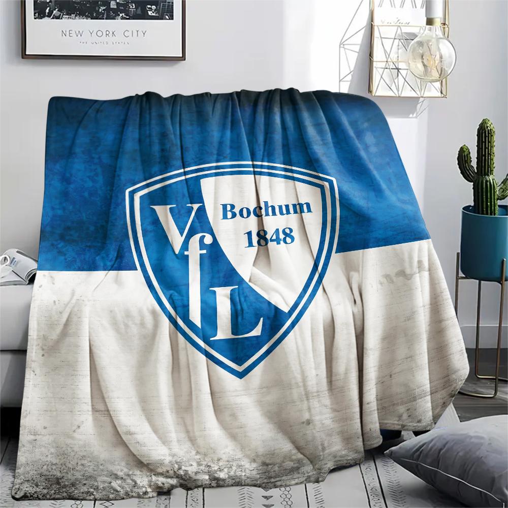 

Bochum,pattern Flannel Blanket, High quality Comfortable for All Seasons, Home Decor, Warmth and Comfort, Perfect for Gifts. 80cm x 120cm