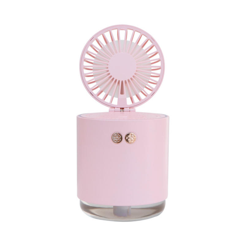 Home Office Air Humidifier with Fan Ultrasonic USB Air Humidifier with LED Lamp Diffuser Mist Maker | Humidifiers