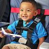Portable Child Safety Belt Child Safety Airplane Travel Harness Safety Care Harness Restraint System Belt Adjustable Seat Straps