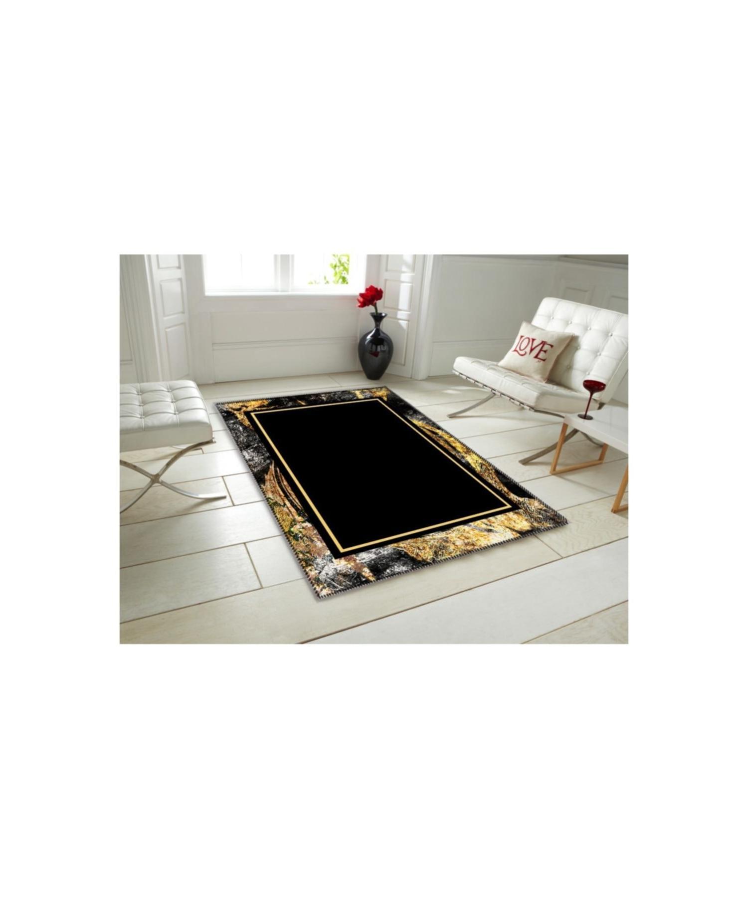 

Carnival Argac Seri Aria Gold Border Роскошный современный декоративный ковер