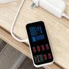Multi 8 Port Type C USB Fast Charger Quick Charge QC 3.0 PD Charging Station 40W