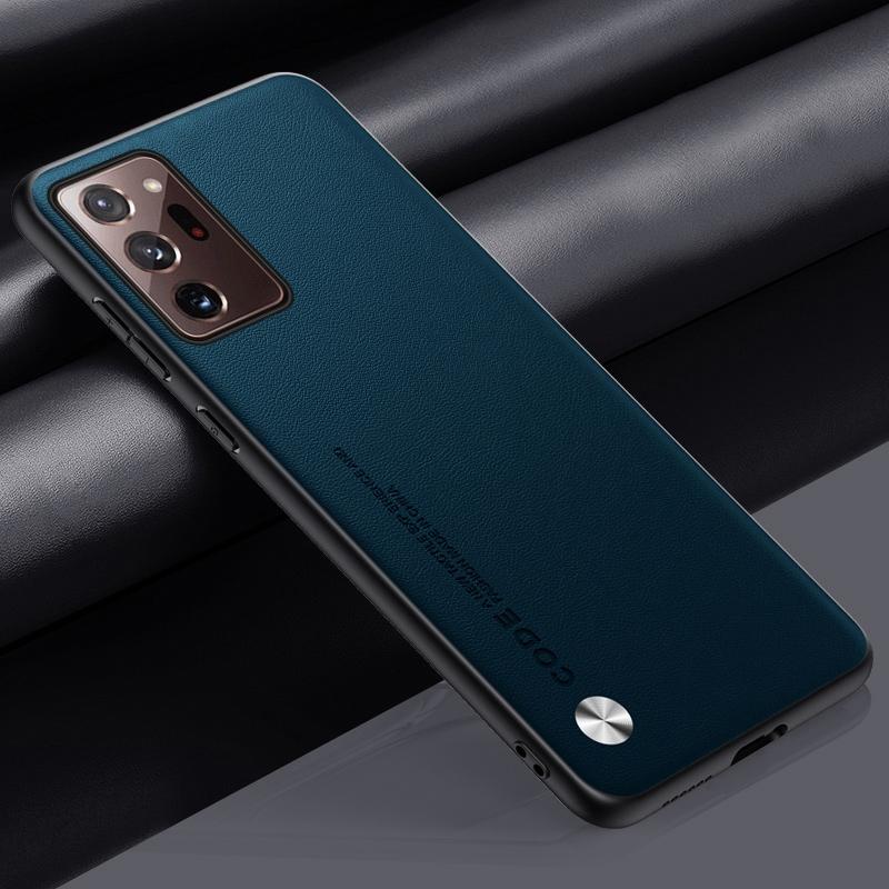 

Роскошный чехол из искусственной кожи для Samsung Galaxy Note 20 Ultra, задняя крышка, матовый силиконовый защитный чехол для телефона Samsung Note20 Ultra For Note 20 Ultra зелёный