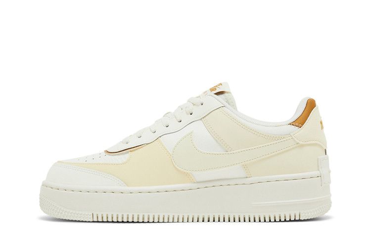 Nike Air Force 1 Shadow Sail Coconut Milk Metallic Gold (Women's)