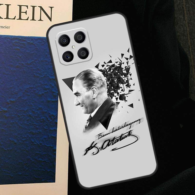 Turkey Mustafa Kemal Ataturk Case For Honor 50 70 90 Lite X9b X9a X8b X8a X8 X9 X9c Honor 200 Pro Magic 7 5 6 Lite Cover