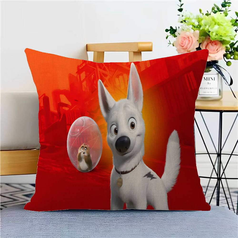 

B-Bolt Movie Cartoon Pillow Anime Pillow Sofa Bed Head Pillow Cover Cushion Cover 45x45 Cm Fashion 12x12Inch