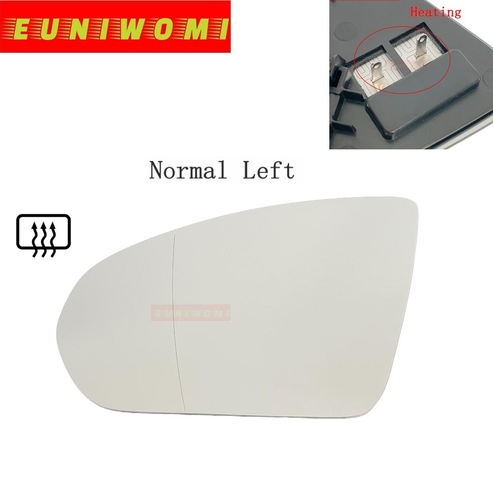 Weitwinkel beheiztes Spiegelglas mit Totwinkel für Mercedes-Benz A-KLASSE W177 V177(2018-)/CLA W118 C118(-)/SL +