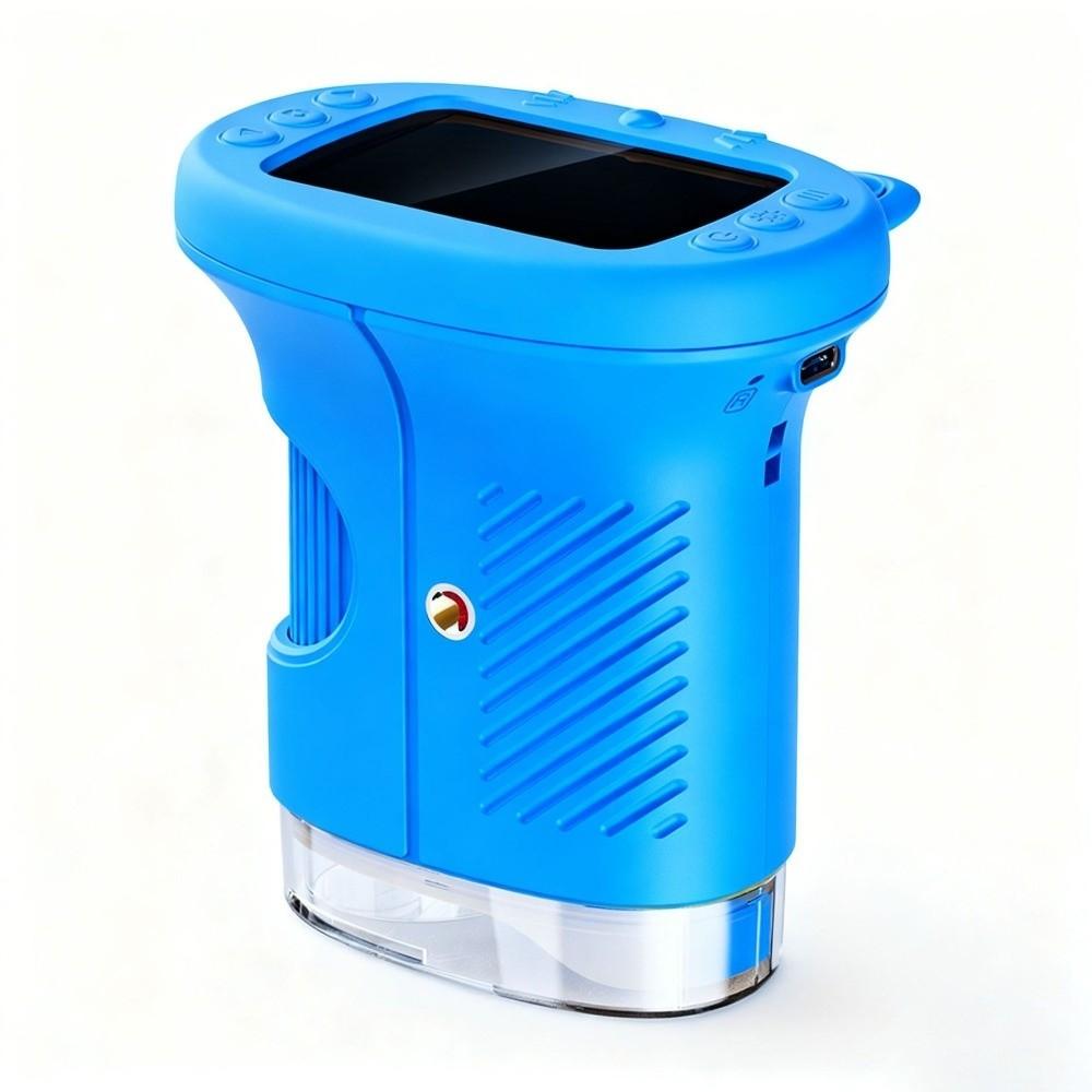 Portable Handheld Digital Microscope 2.4 Inch IPS Screen Mini Microscope  Scientific Experiment