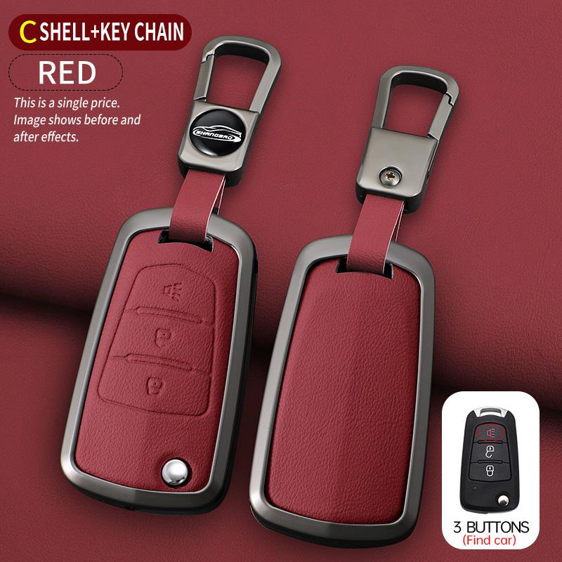 3 Buttons Car Remote Key Case Cover Shell For Great Wall Wingle 5 6 3 7 Voleex C30 Steed Haval Gw Hover H5 Key Cover Accessories