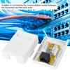 2pcs RJ458P8C CAT6 Single Port Networks Wiring Surface Mounted Desktop Information Junction Box