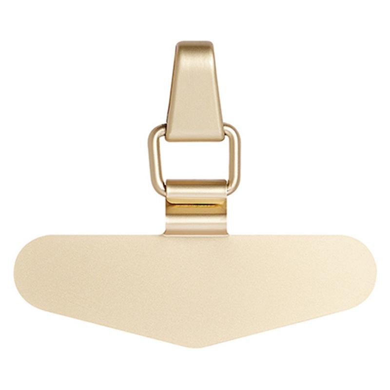 Phone Tether Tab Triangle Metal Patch Pad for Phone Lanyard Strap