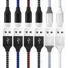 Android Phone Type-C Nylon Braided 3M Fast Charging & Data Cable