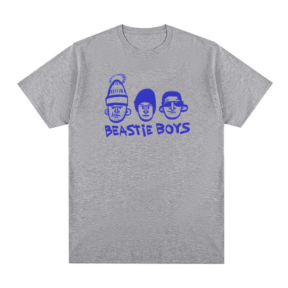 Beastie Boys logo T-Shirt 2026 Summer Comfortable Harajuku Tee High Quality Graphic Printing TEE 100%cotton Casual Round Neck