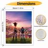 Disney Toy Story Woody Buzz digital oil painting diy handpainted coloring painting home decoration gift wall art decor for bedroom room