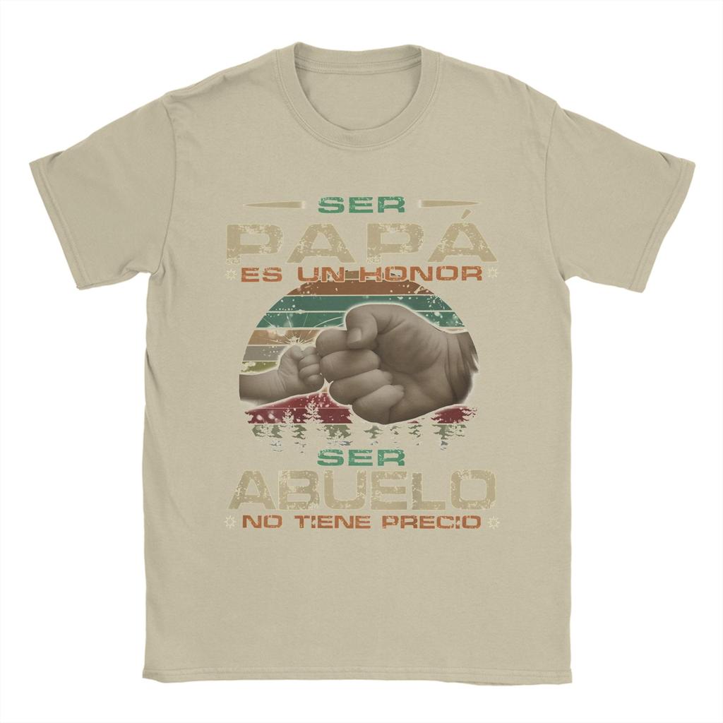 Ser Papa Es Un Honor TShirt Summer Hip Hop T Shirts Couple 100 Cotton ONeck Plus Size 5XL Clothes Short Sleeve Vintage Tops