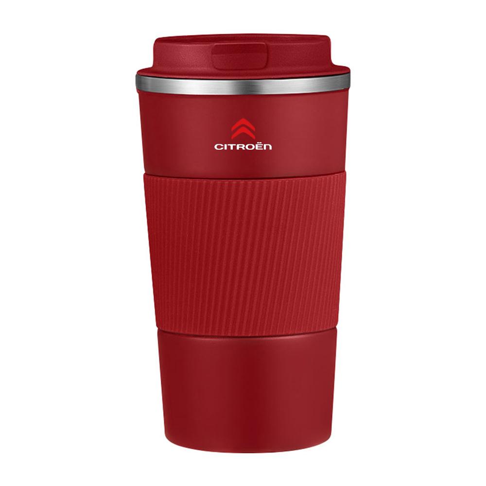 510ml Stainless Steel Coffee Cup Thermal Mug For Citroen C4 C3 Xsara C-Elysee C5 C1 DS3 DS5 DS4 Jumper Picasso Sega C-quatre DS
