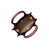 MICHAEL KORS Mercer pebbled leather hand-held crossbody bag regular women's dark cherry color