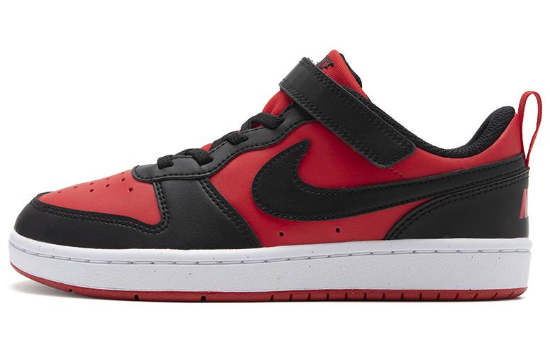 Nike Court Borough Low Recraft TD Black University Red DV5458-600 26