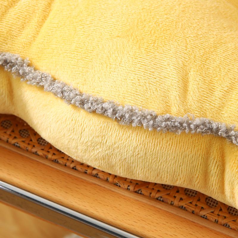 Ergonomic Square Seat Cushion for Long-lasting Comfort - Thickened Office, Tatami, Chair, and Stool Pad