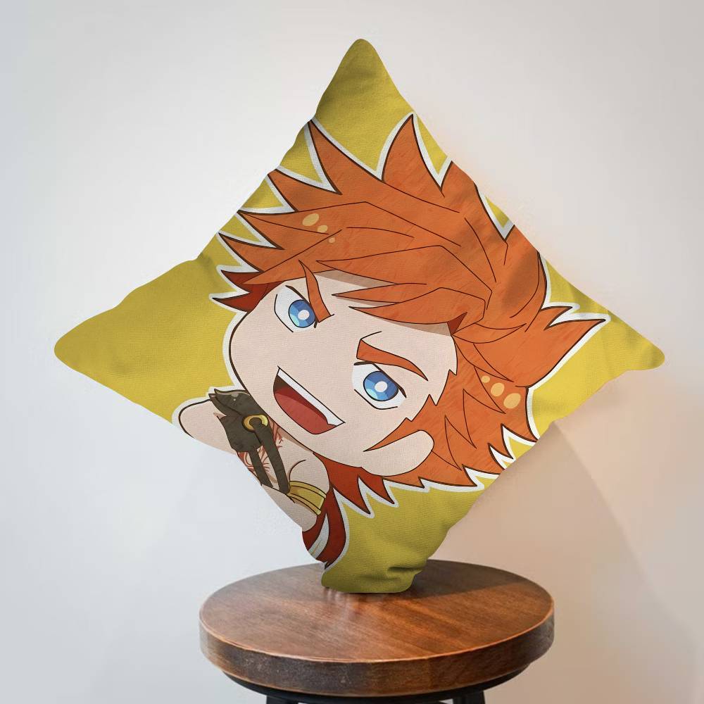 Anime Record of Ragnarok Cushion Cover Car Throw Pillow Case For Sofa Car Christmas Gift Xcm Xcm
