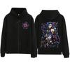 Arcane-Jinx Graphic Zipper Hoody Men Women Hip Hop Fashion