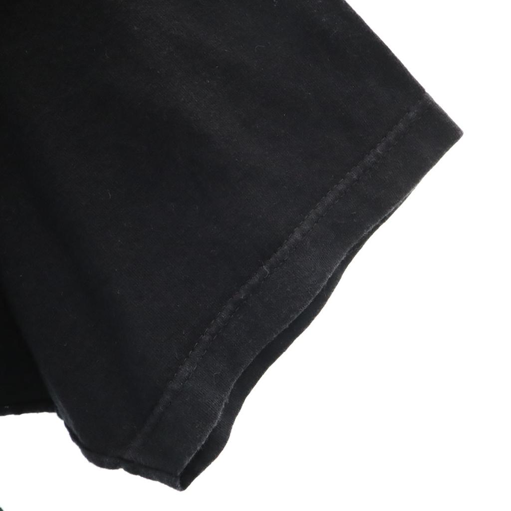 HASE AUTHENTICS 90s Old Print Short sleeve T-shirt black Racing Men's Used