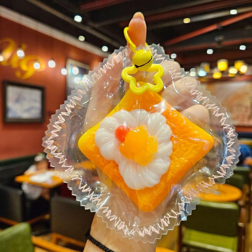 Simulated Food Realistic Food Pinch Super Soft Slow Rebound Pendant Fidget Toy Gift Giving
