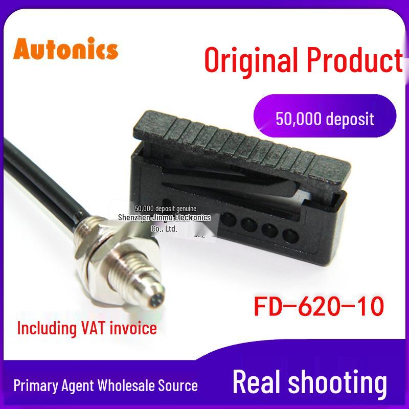 Autonics FD-620-10 Reflective Fiber Optic Sensor with M6 Detection Head FD-620-10