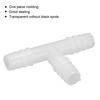 T Shape Control Valve Connector, 10mm Plastic Aquarium   Hose Connector, Water Pipe Fitting for Aquarium Hose Pipe Fitting