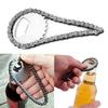 Creative Stainless Steel Bicycle Chain Bar Beer Bottle Opener Kitchen Party Tool