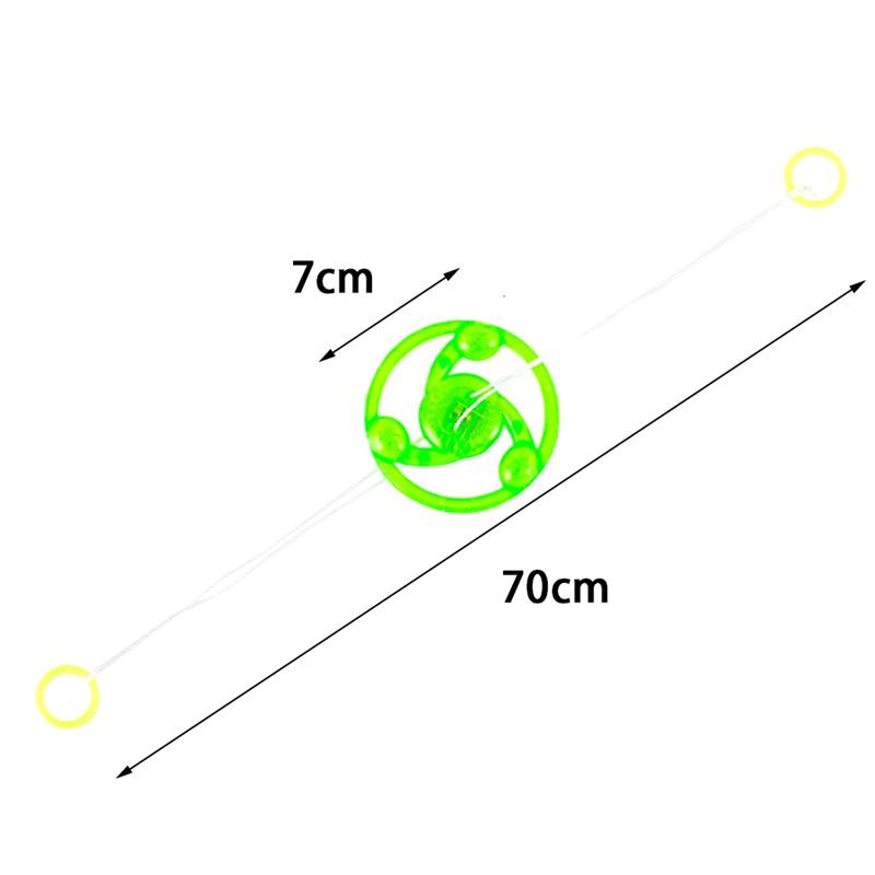 5Pcs Fun Hand Pulled Led Light Up Flywheel Toys Children'S Day Party Birthday Gift Pinata Filler Kindergarten Gift Prize