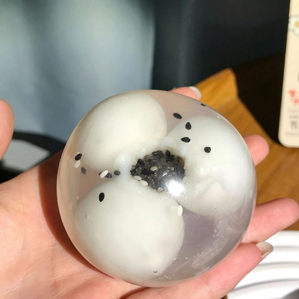 Venting Toys Crispy Ball Squishy Three Times Sensory Fidget Toy Rice Dumpling Squishy Kid Adults
