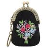 Lu Embroidery Necklace & Coin Purse DIY Kit - Handmade Gift for Girls