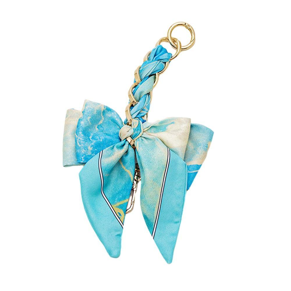 Fashion Weave Bag Chain Soft Creative Bowknot Pendant DIY Charm Bag Accessories