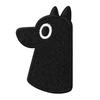 5pcs Self-adhesive Black Cat Embroidered Patch DIY Clothes Stickers Black Animal Clothing Patch Cartoon Cute Clothes Appliques