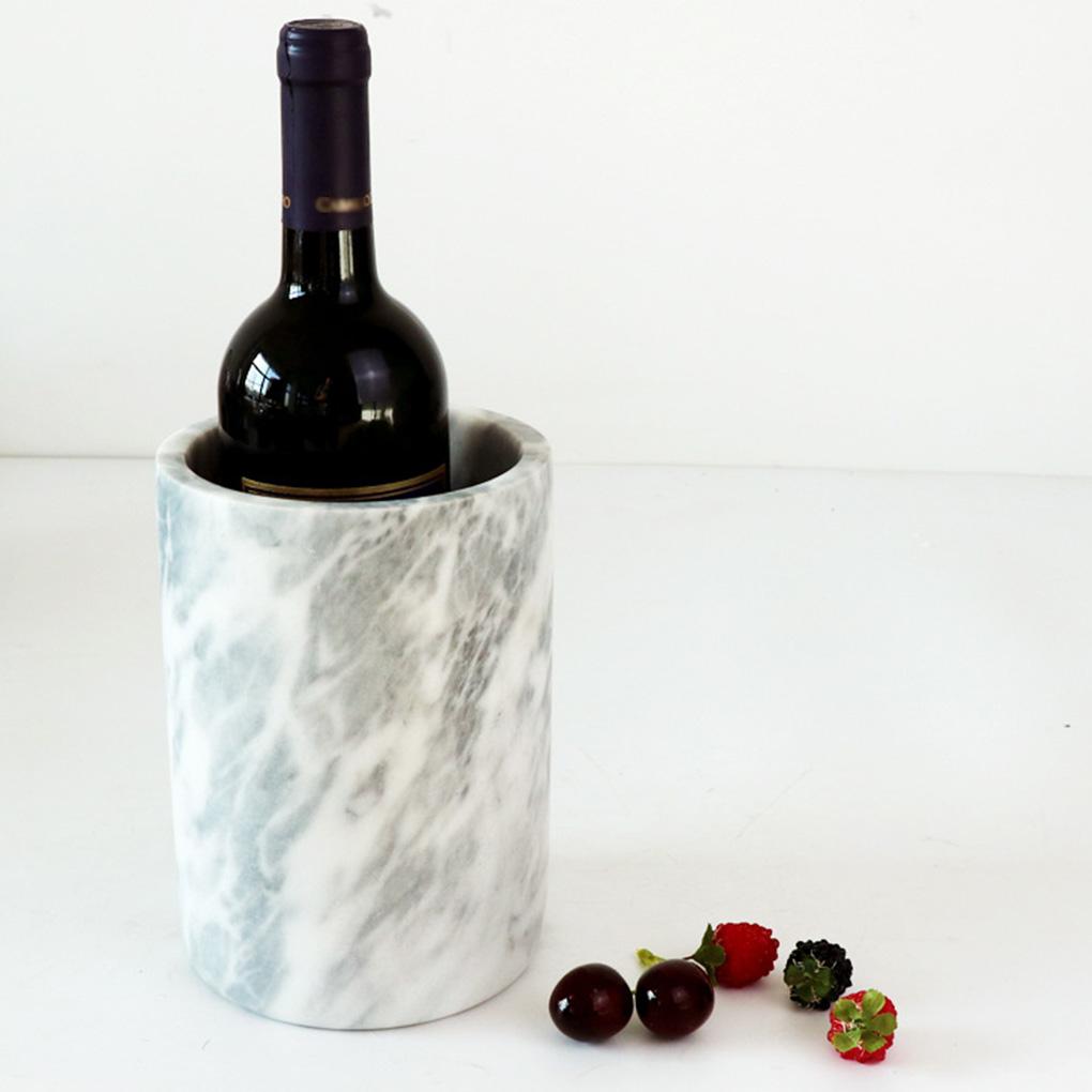 Stone Wine Cooler Round Replacement Stylish Colorful Matte Household Club Drinks Beverage Champagne Cooling Bottle Tool