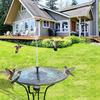 Waterproof Floating Solar Powered Water Fountain Energy-saving Bird Bath Fountain  Outdoor
