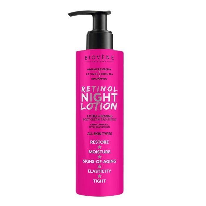 Crème Corporelle Raffermissante - Biovène - Rétinol - 200 Ml - Anti-âge - Hydratation Intense