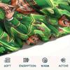 1Pc GreenMagic Print Flannel Blanket, High Quality Comfortable for All Seasons, Home Decor, Warmth and Comfort, Perfect for Christmas Gifts