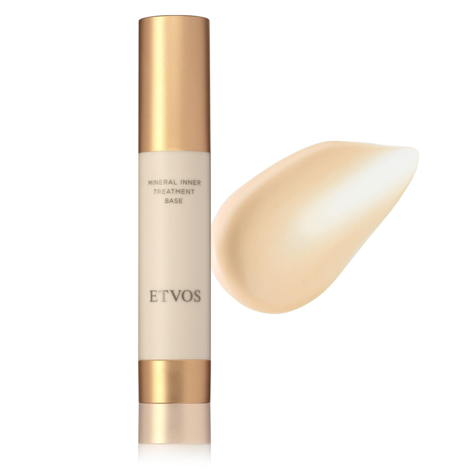 ETVOS Mineral Inner Treatment Base SPF31 PA+++ 25ml #Clear Beige (Tested for its effectiveness in makeup primer, sun protection, glow, and reducing th