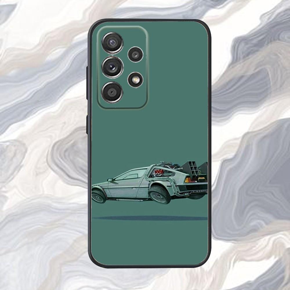 

B-Backs T-TO The Future Phone Case For Samsung S25,S24,S21,S22,S23,S30,Ultra,S20,Plus,Fe,Lite,Note,10,9,5G Black Cover Samsung S24fe