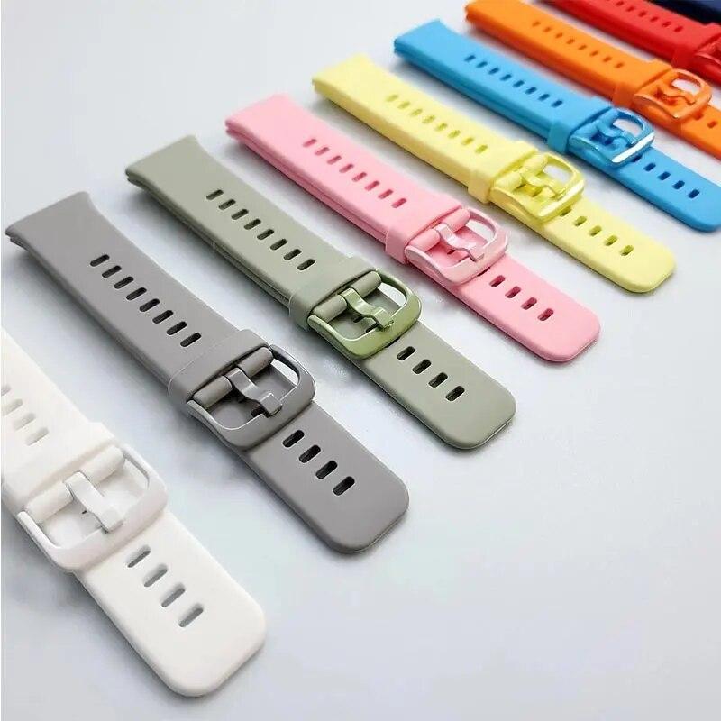 Silikonový řemínek pro chytré hodinky Huawei Watch Fit Měkký sportovní pásek na zápěstí Pouzdro na hodinky Náramek huawei fit Pásek na hodinky