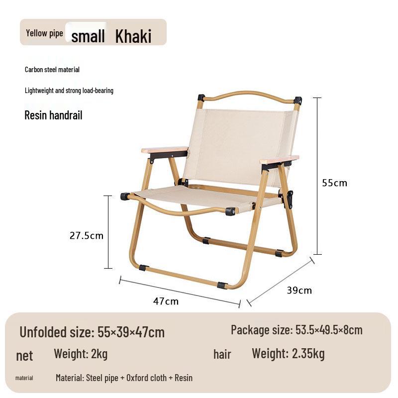 Kermit Ultra-Light Aluminum Folding Camping Chair
