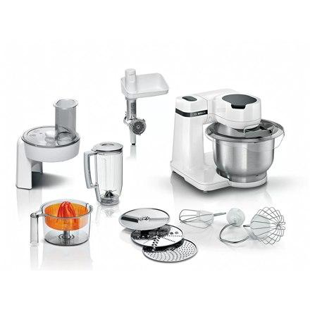 Bosch | Mums2Ew40 | 700W | Kitchen Machine | Number Of Speeds 4 | Bowl Capacity 3.8 L | Meat Mincer | White