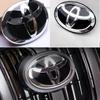 Emblema de Logo de Coche 3D para Toyota Corolla Camry RAV4 Hilux CHR Highlander Yaris Vios Alphard Prado Reiz Wish, Parrilla Delantera y Capó