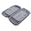 Carrying Case for     Console EVA PU Handheld Game Console Hard   Pouch Storage Bag with 20 Game Card Slots for Travel