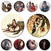 32/44/58MM Mo Dao Zu Shi Enamel Pins Cosplay Badge Lan Zhan Chen Qing Ling Anime Brooch Pin for Clothes Backpack Hat Decor XMAS Gifts