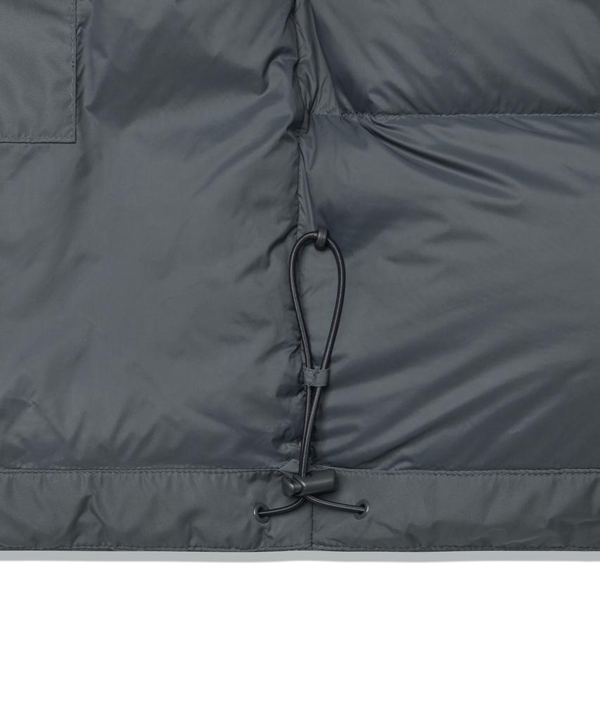 Musinsa Standard Goose Down Puffer Short Padded Jacket [Warm Grey]