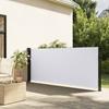 Retractable Side Awning White 140 x 300 cm