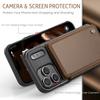 Luxury Magnetic Flip Card Solt Leather Case For iPhone 17 Pro Max 16 Plus 15 Plus 14 13 12 11 Slim Stand Shockproof Bag Cover